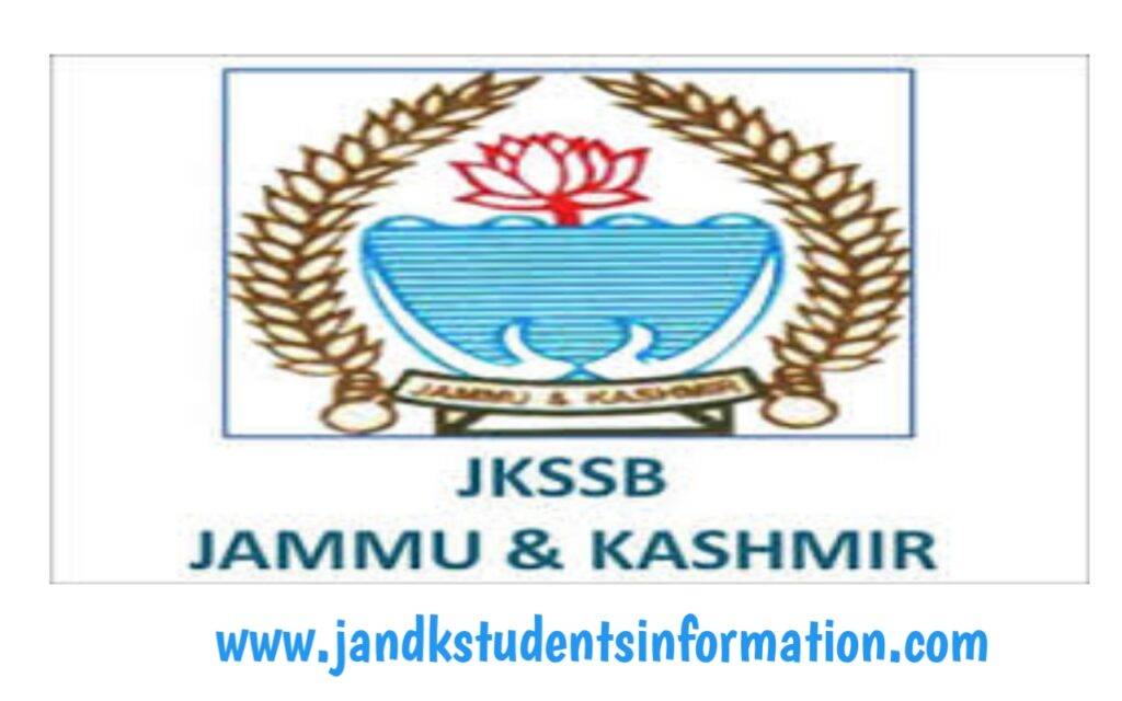 Big Breaking New 720 SI Posts Forwarded To JKSSB